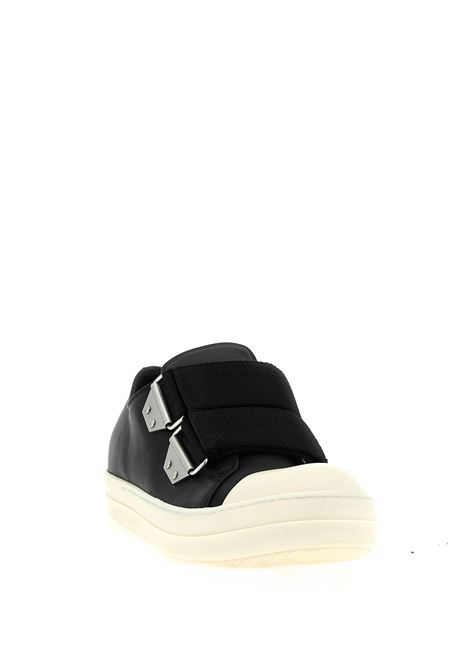 sneakers strap low sneaks uomo nere RICK OWENS | RU01F2896 LCO911